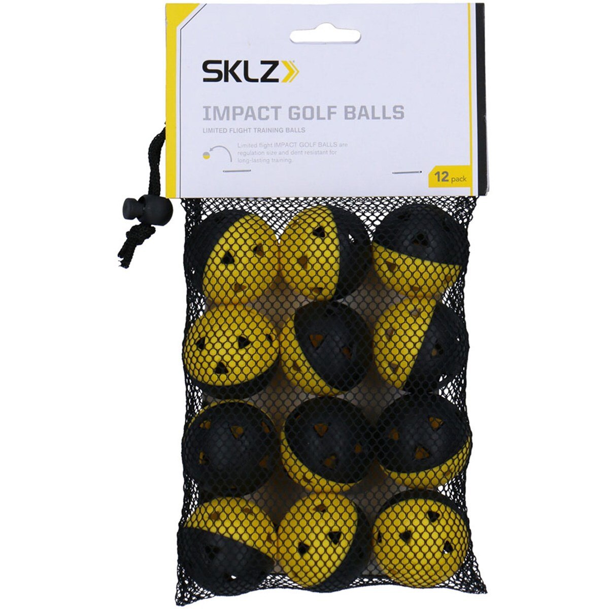 練習用インパクトゴルフボール 12個入り(ショット練習)|SKLZ(スキルズ