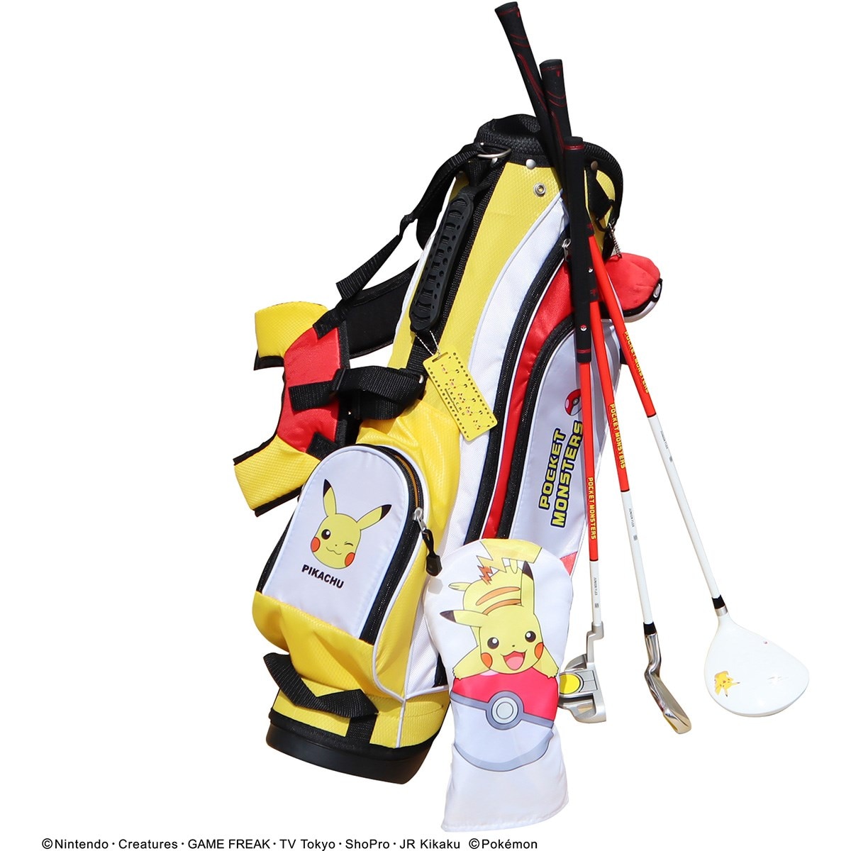 ポケットモンスター ジュニア用ゴルフセット （3-6才用/6-9才用