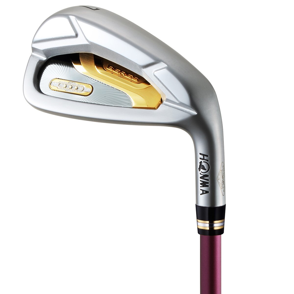 【★4】BERES 3W ARMRQ X R 43 本間ゴルフ ベレス カバー付 ベレス アイアン(4本セット) ARMRQ 38 3S レディス(アイアン（セット