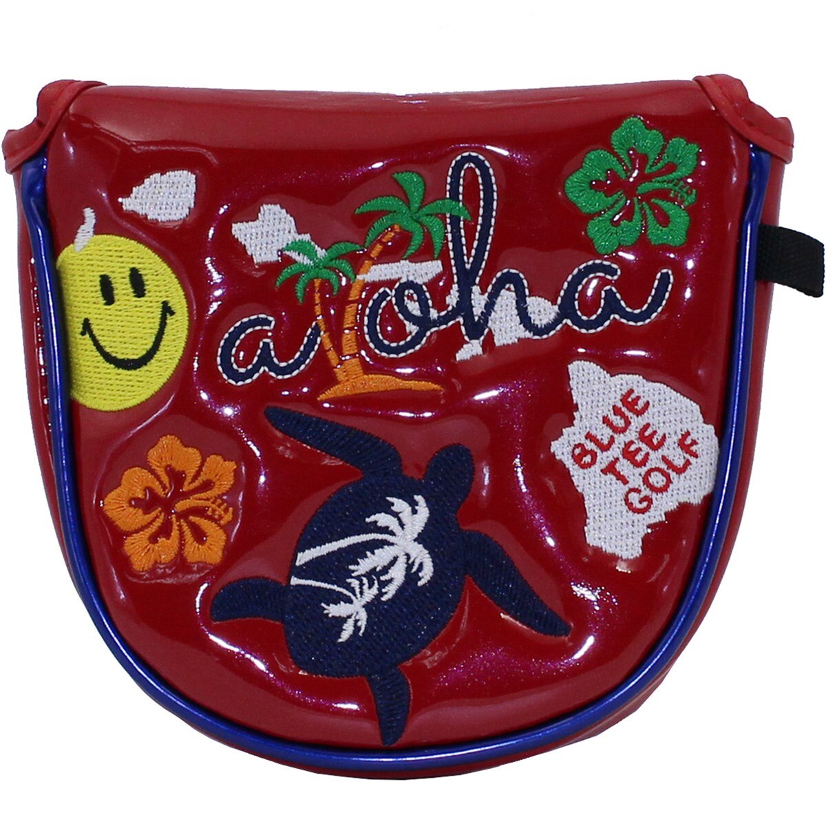ブルーティーゴルフ HI HAWAIIエナメルヘッドカバー ゴルフ用品 保護 クラブカバー ブルーティーゴルフ HI