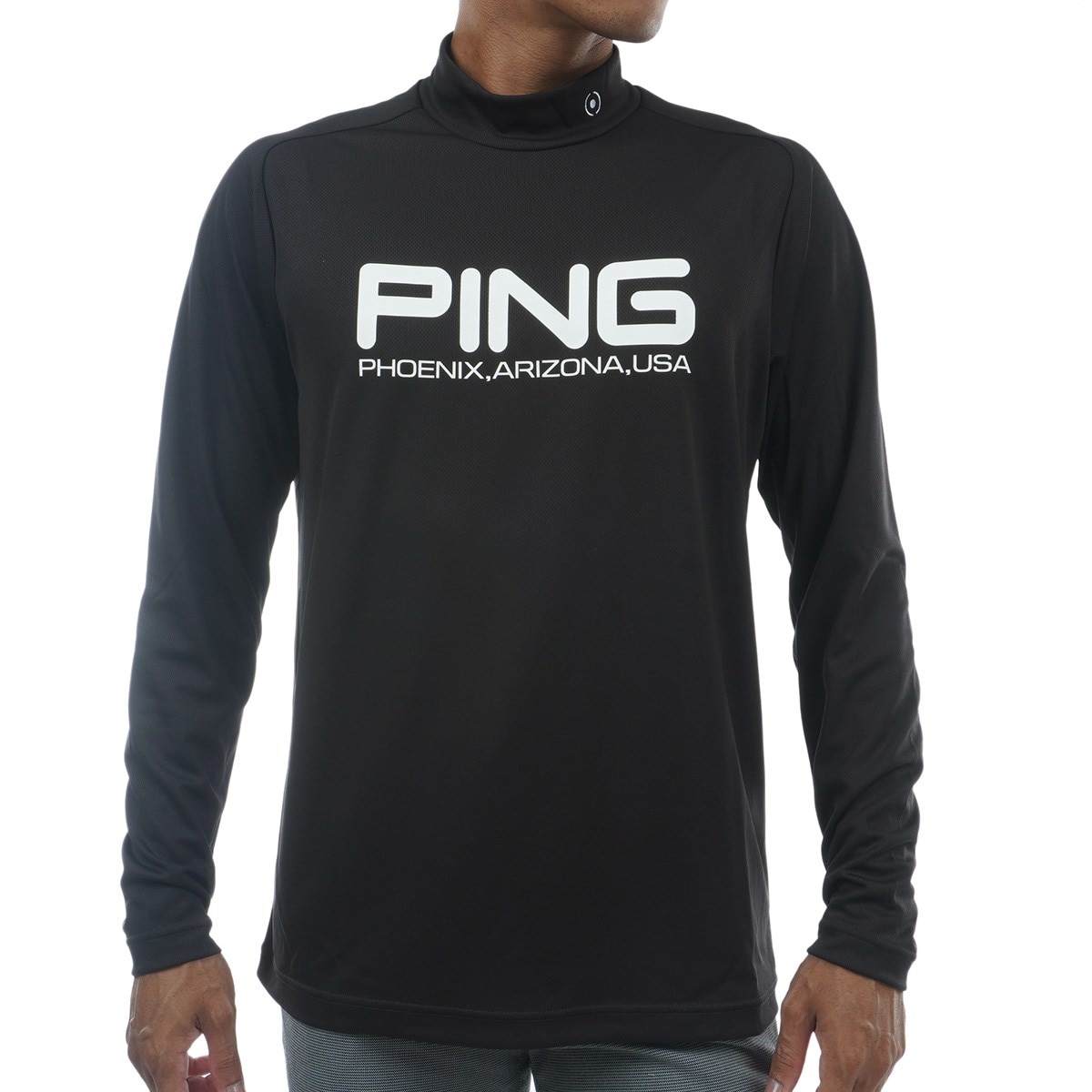 PXG ゴルフウェア メンズ 長袖Tシャツ ハイネック はらわ 秋冬