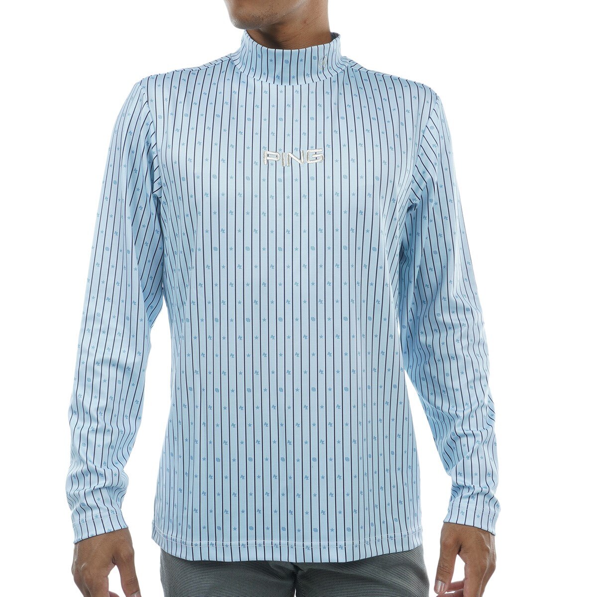 セール・アウトレット】クイックドライ UVカット ハイネック長袖シャツ