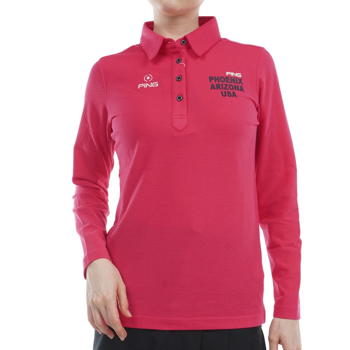 セール・アウトレット】長袖ポロシャツ レディス(長袖シャツ