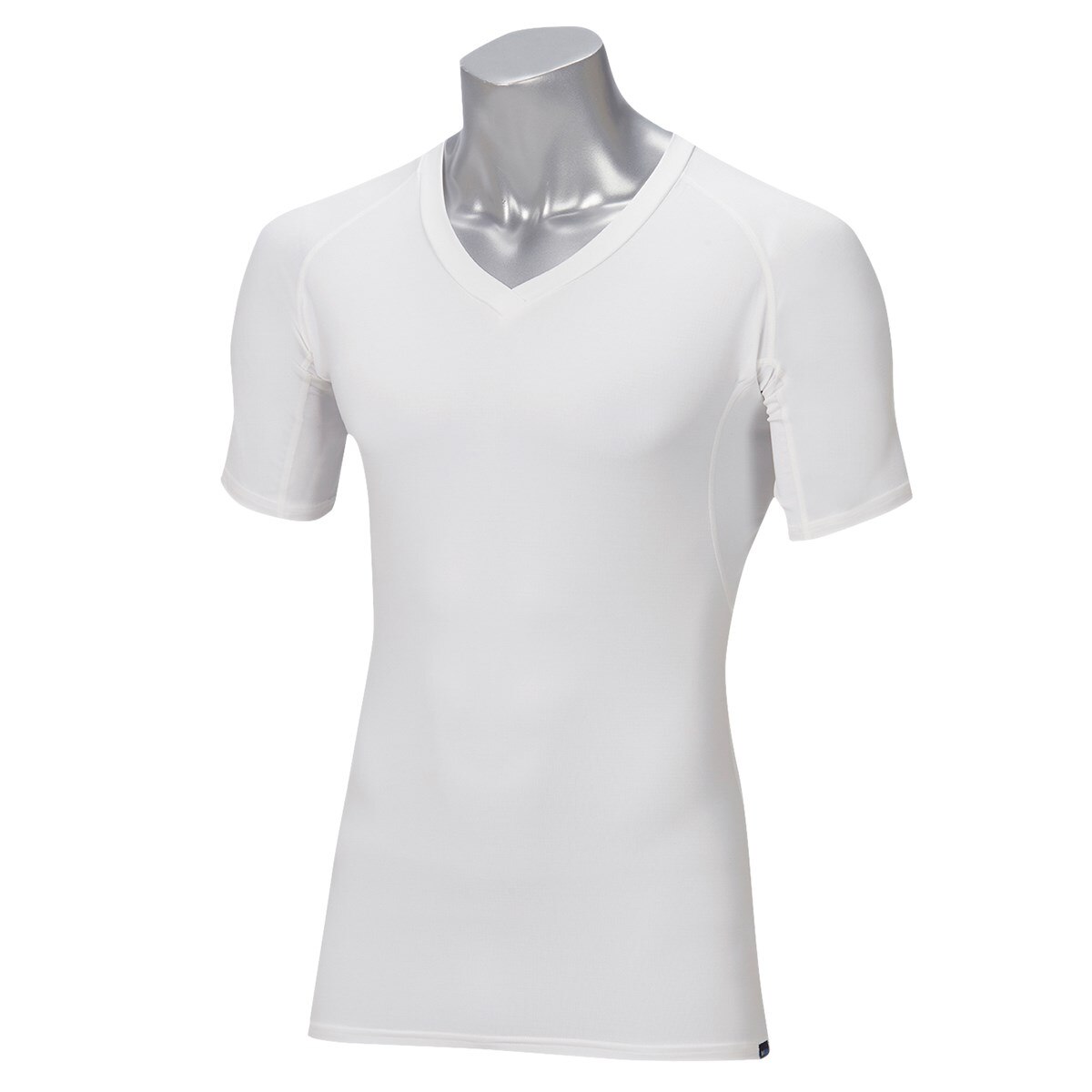 夏期対応放熱冷感タイプ】機能性アンダーウェア 半袖Vネック(【男性