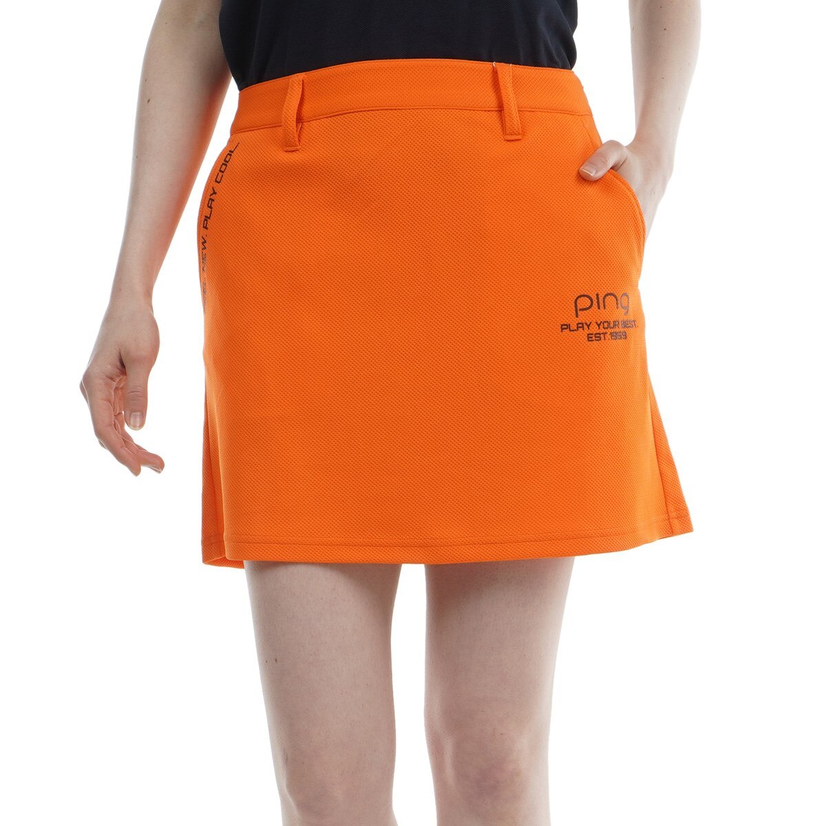 セール・アウトレット】ジャカード ストレッチスカート レディス