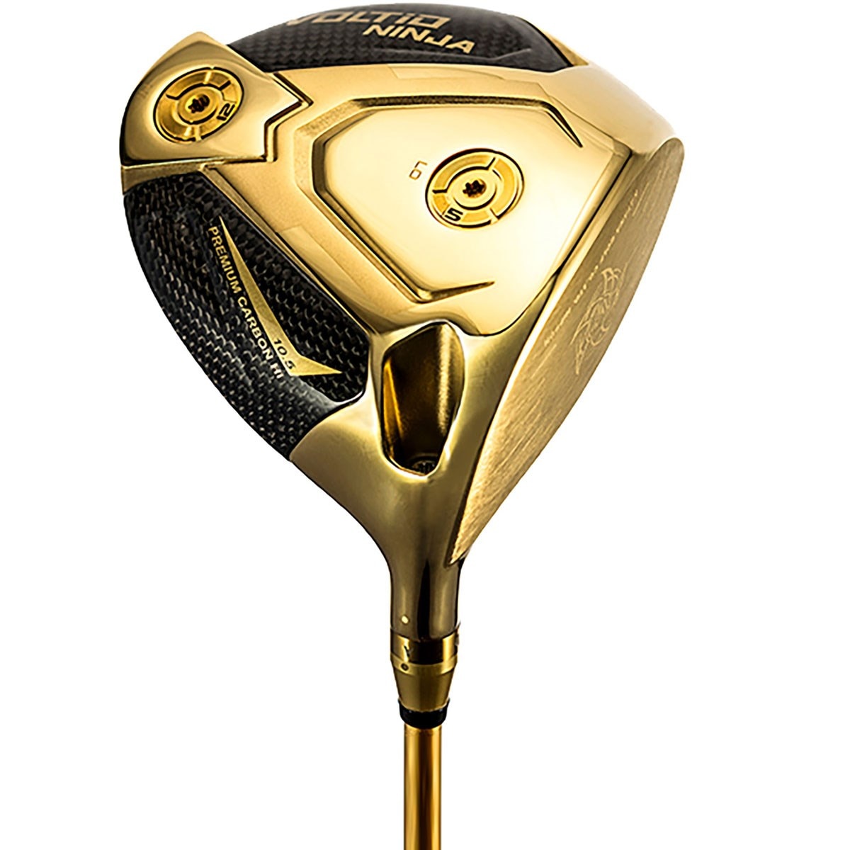 VOLTIO NINJA プレミアムカーボンHi ゴールド 高反発ドライバー Tour