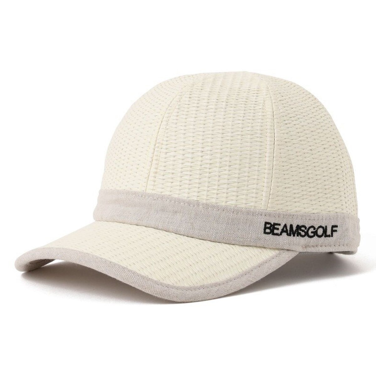 BEAMS GOLF ビームス ゴルフ キャップ ホワイト ONE SIZE BEAMS GOLF / スフィダンテ メッシュ キャップ（キャップ