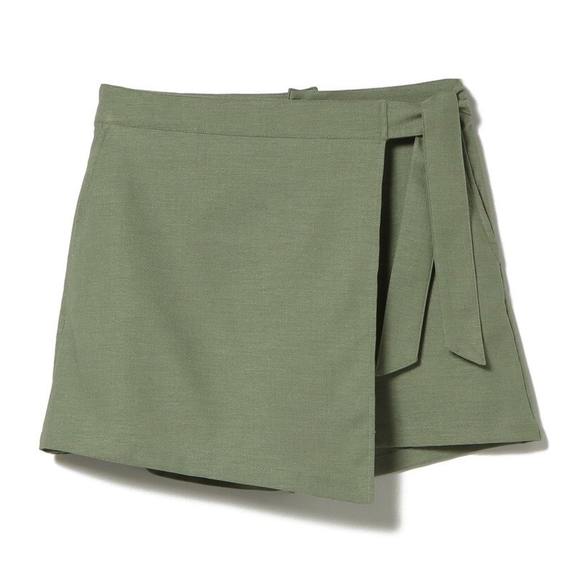 BEAMS - BEAMS GOLF PURPLE LABEL ロゴベルト ラップ キュロット BEAMS GOLF（ビームス ゴルフ）PURPLE LABEL / ストレッチツイル