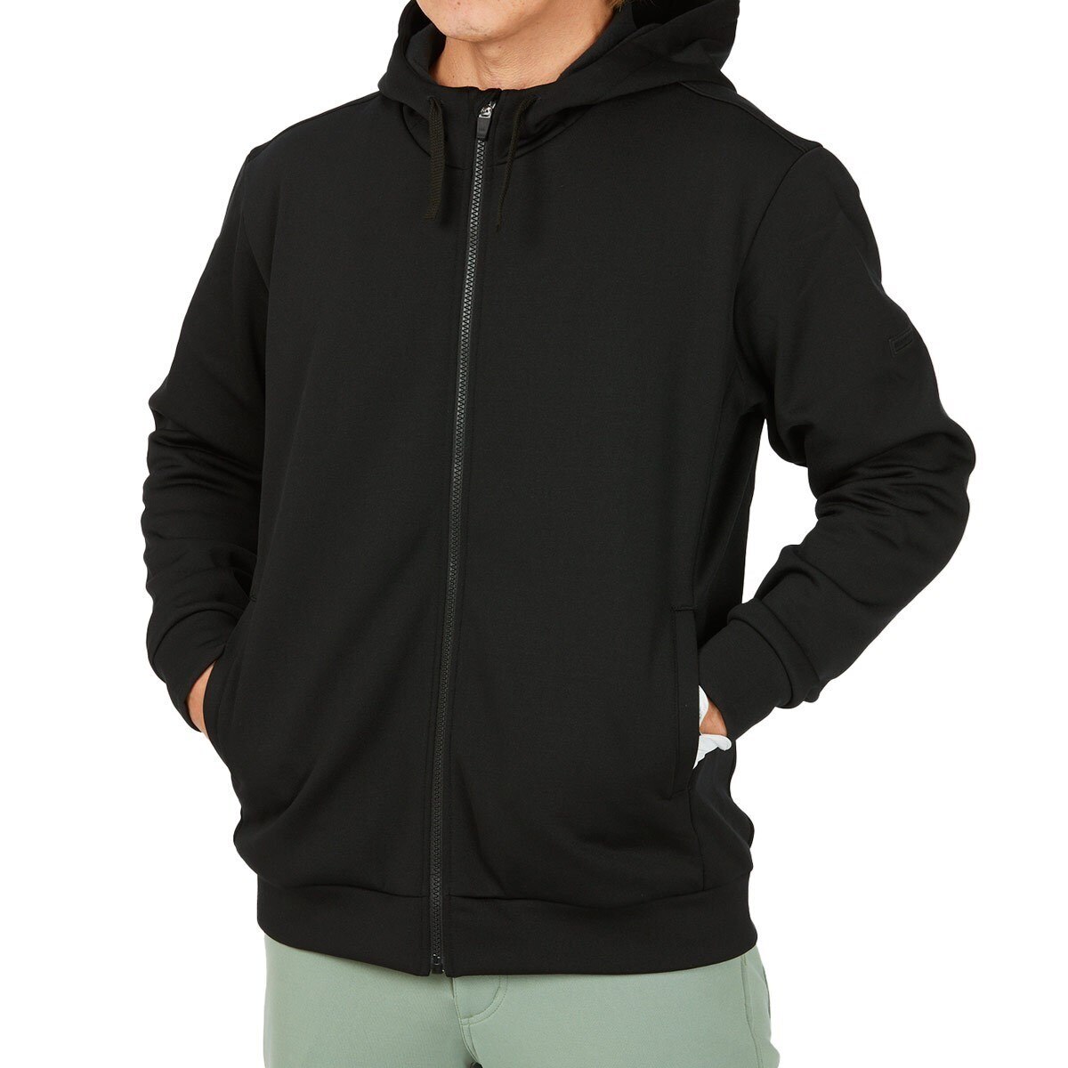 ラフアンドスウェルジップアップパーカーMサイズブラック美品です。 ラフアンドスウェルのジップアップパーカー ラフアンドスウェルジップ