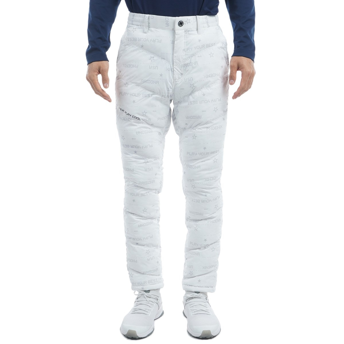 新品 PING APPAREL 中綿 ロングパンツ ホワイト Lサイズ 新品 PING APPAREL 中綿 ロングパンツ ホワイト Lサイズ ping