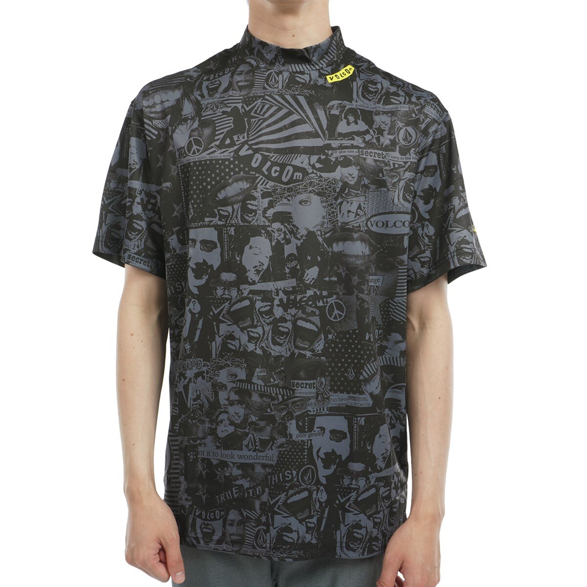 VOLCOM ボルコム PISTOL MOCK NECK SS モックネック半袖シャツ
