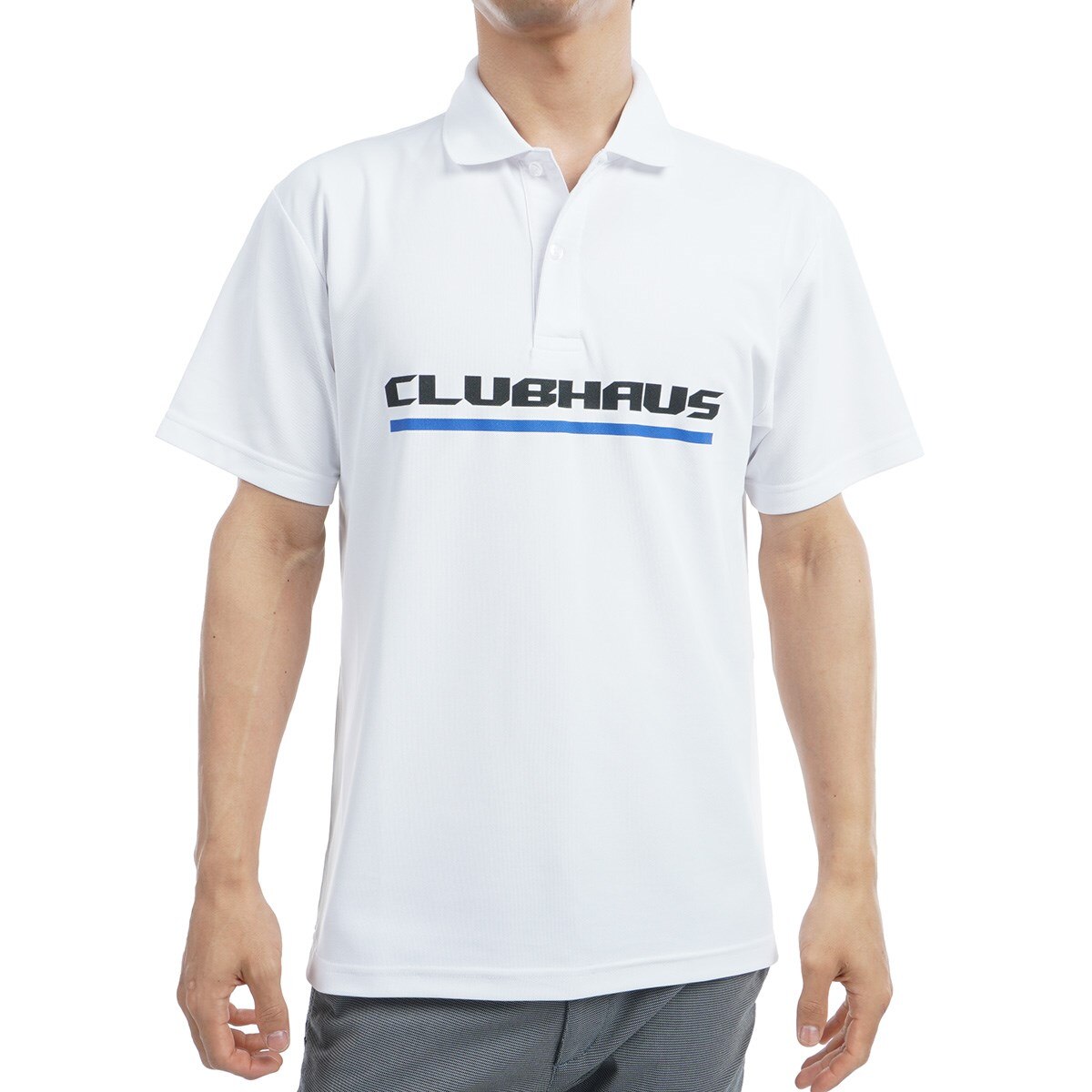 【クラブハウス】CLUBHAUS 半袖ポロシャツ ゴルフウェア CLUBHAUS クラブハウス ×MUNSING WEAR 2023年モデル 半袖