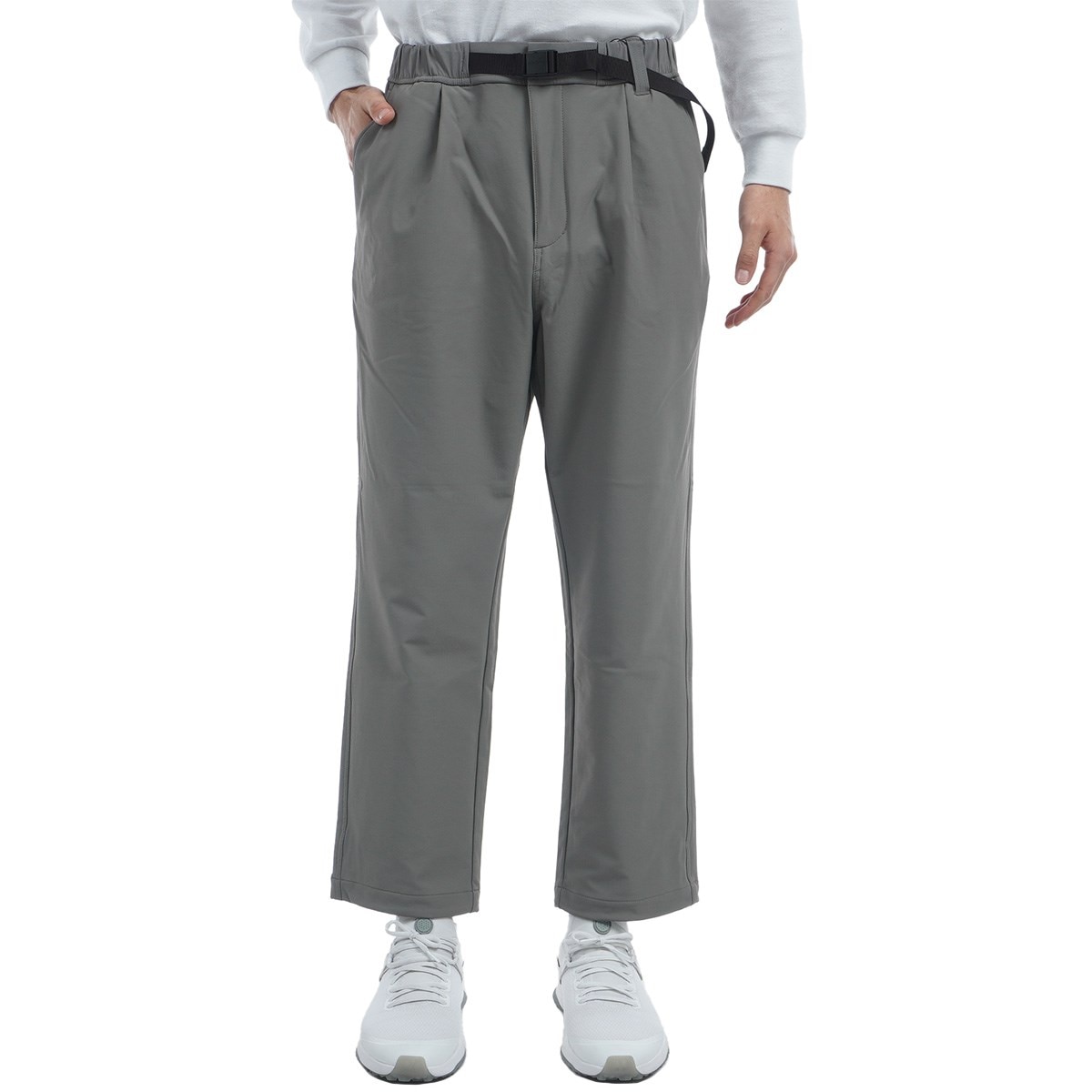 新品L デサントゴルフ DESCENTE 裏起毛ストレッチパンツ