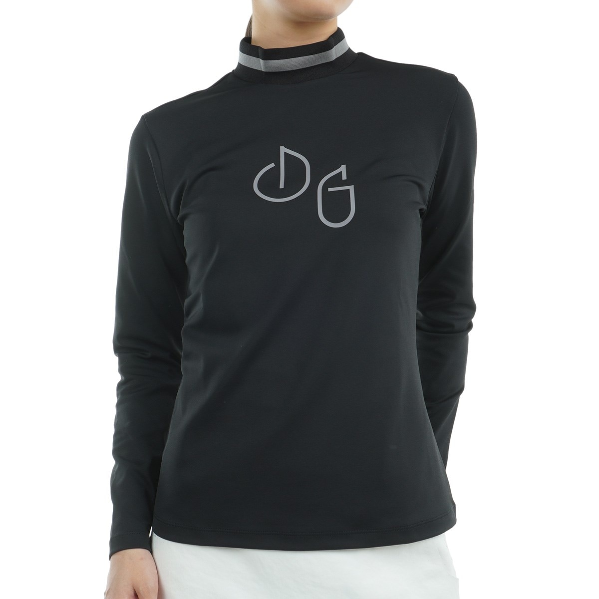 DESCENTE GOLF バイオテクノロジーモックロディシャツ 美品 L DESCENTE デサントゴルフ クーリストモックネックシャツ メンズ