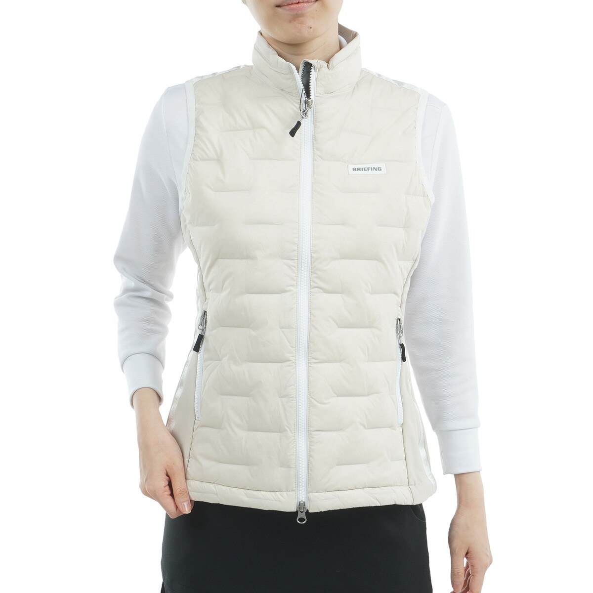 ブリーフィングゴルフ　24年秋冬　ハイブリッドダウンベスト　BRG243W47 BRIEFING GOLF 最大55%☆10/24〜 日本正規品 ブリーフィング