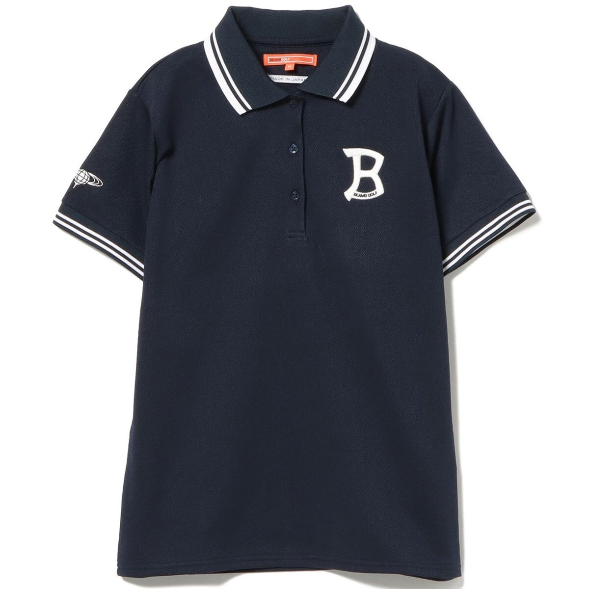 ORANGE LABEL Bマーク リブライン ポロシャツ レディス(半袖シャツ・ポロシャツ)|BEAMS GOLF ORANGE LABEL( ビームスゴルフ) 83020063803の通販 - GDOゴルフショップ(0000758607)