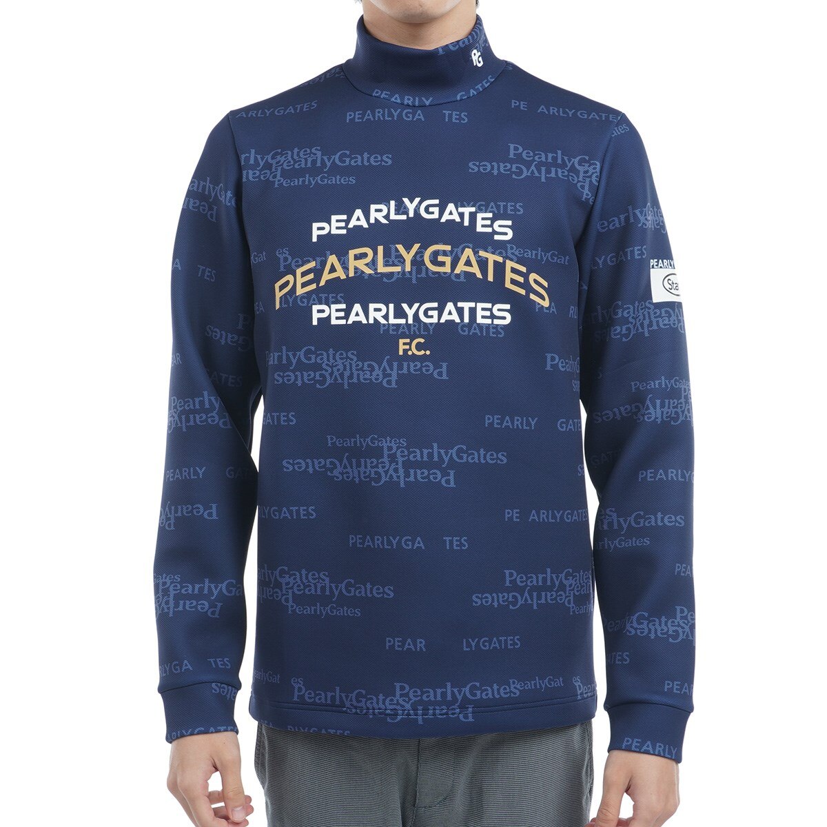 【超美品】PARLY GATES パーリーゲイツ5メンズシャツ　ミッキーマウス パーリーゲイツ×ミッキーマウス メンズ5 （パーリーゲイツ