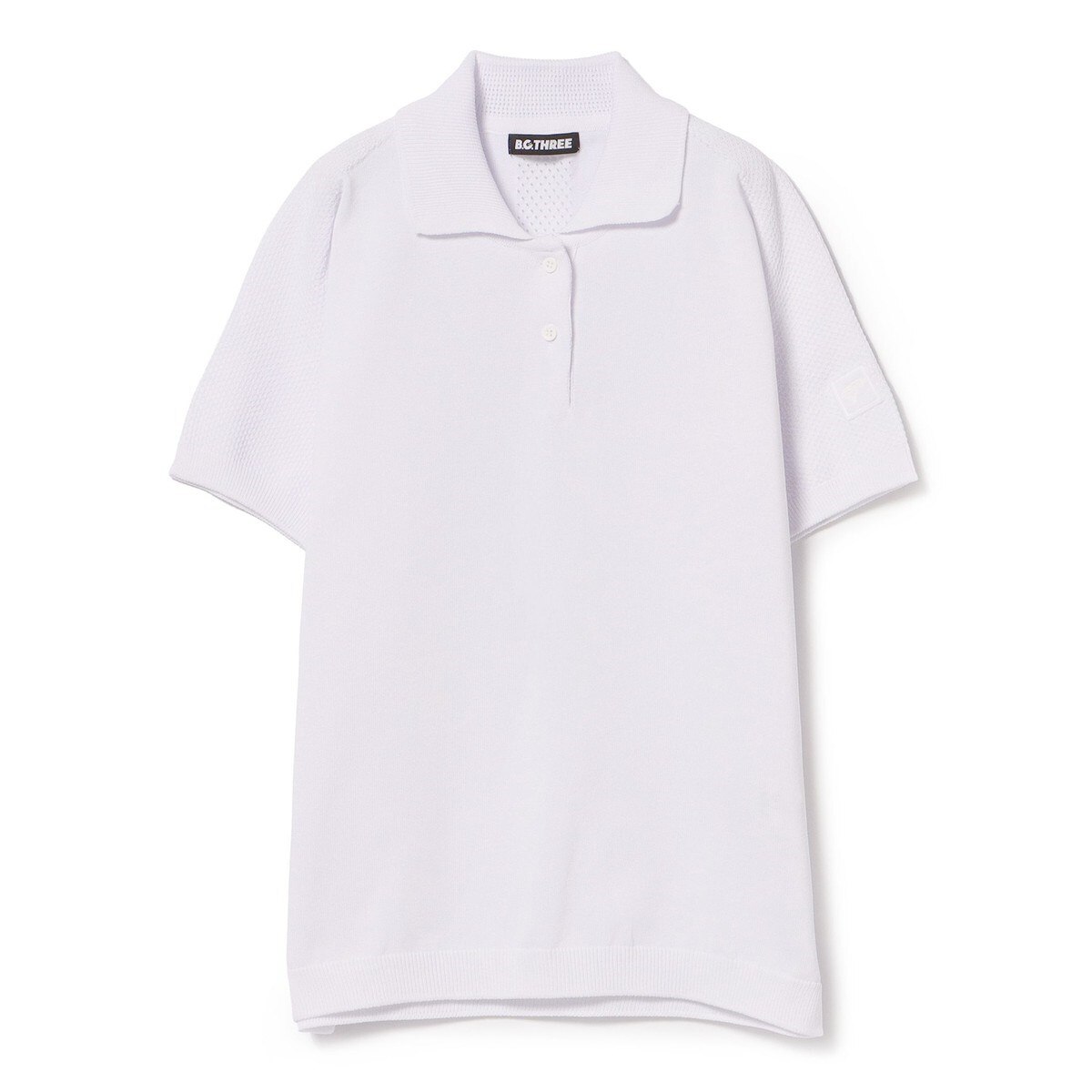 B.G.THREE ALL-TIME ニットポロシャツ レディス(半袖シャツ