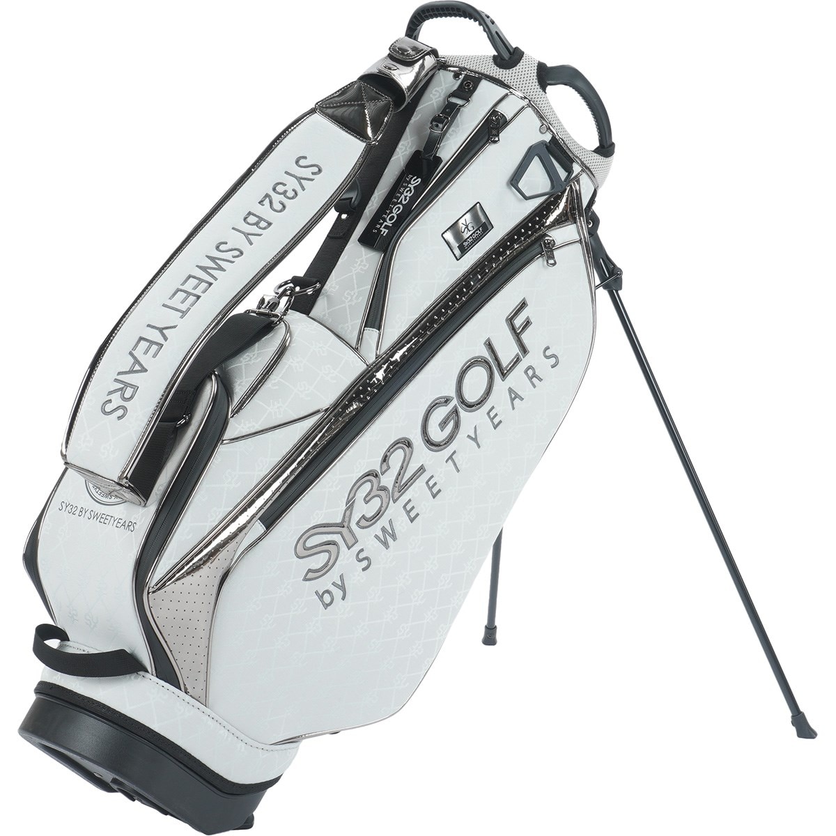 【新品】廃盤品 キャディバッグ SY32 BY SWEET YEARS ホワイト 30%OFF】3WAY CADDY BAG - 【公式】SY32 by SWEET YEARS GOLF