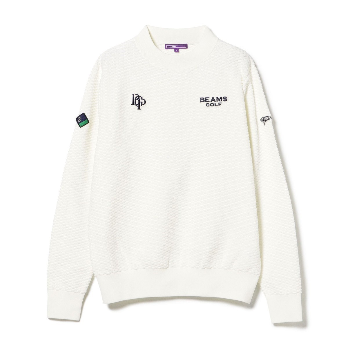 PURPLE LABEL スフィダンテ パイル モックネックニット(中間着