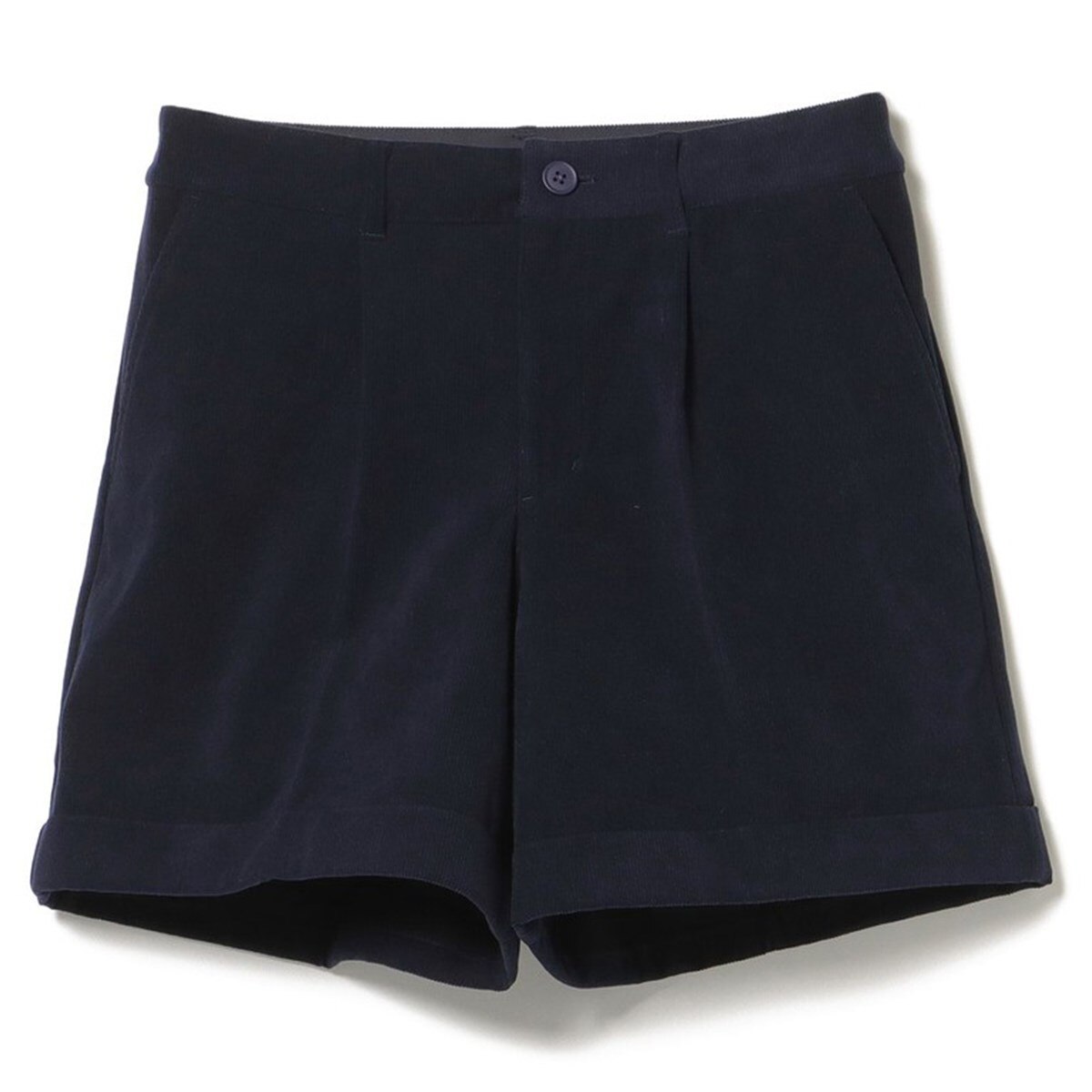 PURPLE LABEL トリコット コーデュロイショートパンツ レディス(ハーフ