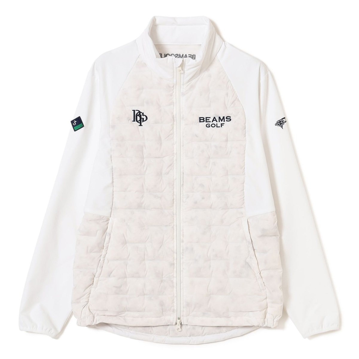 PUPLE LABEL スフィダンテ 接結ダウン 切り替えブルゾン