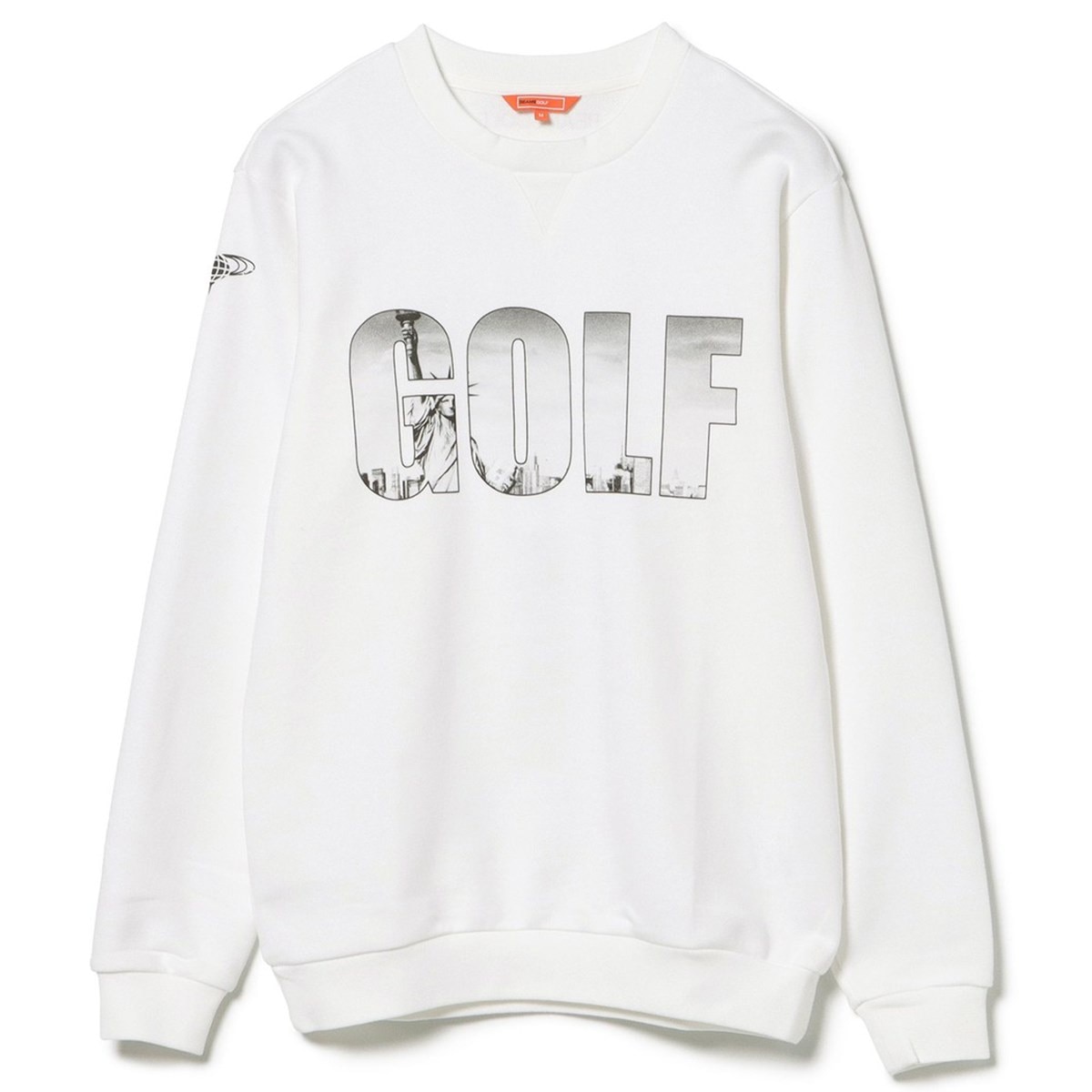 【ビームスゴルフ】/ORANGE LABEL GOLFロゴ スウェット プルオーバー/グレー 15/男性/本体:コットン60%、ポリエステル40%/リブ部分:ポリエステル46%、コットン45%、ナイロン8%、ポリウレタン1%/M