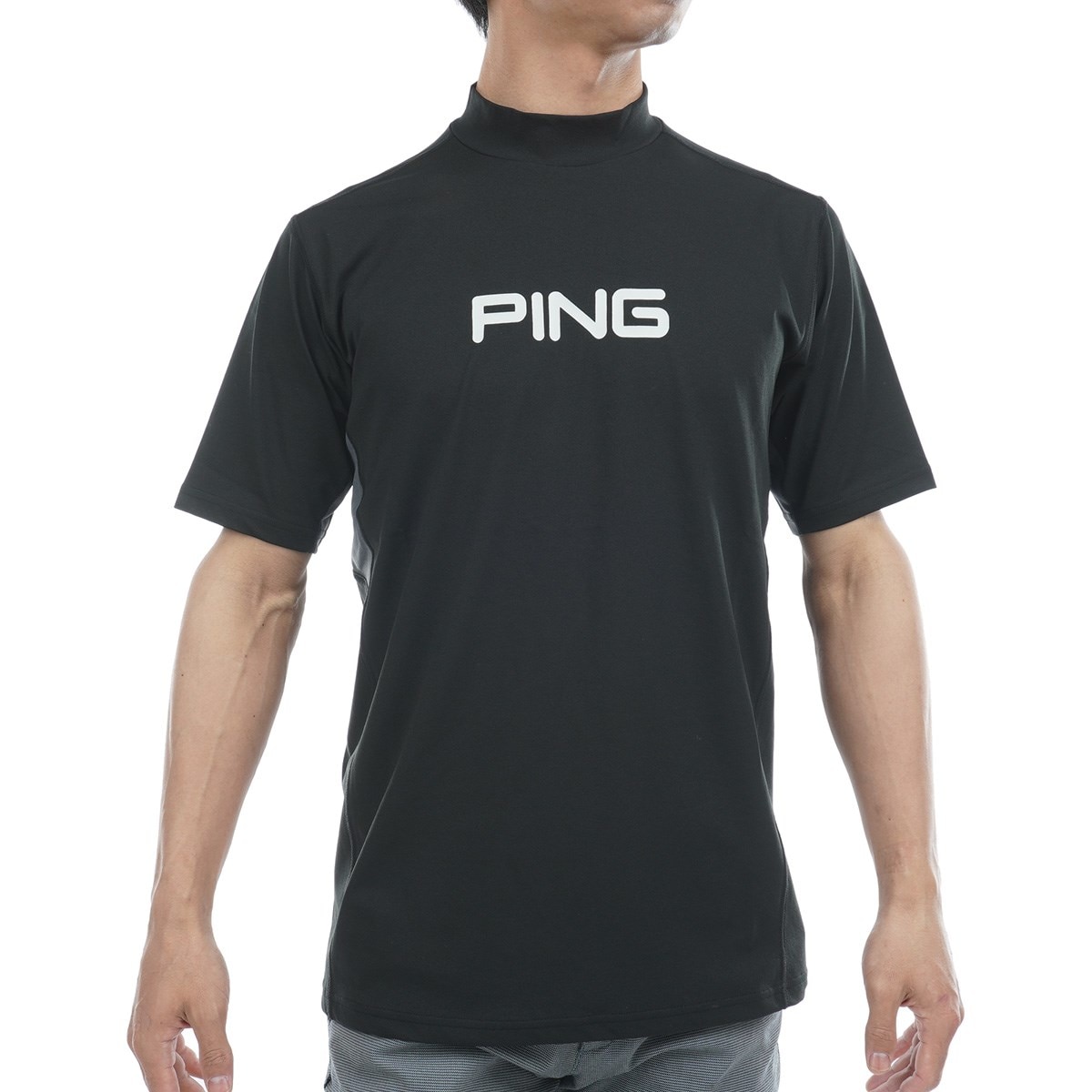 PING APPAREL】半袖ニットポロシャツ ＜GOLD＞ (MENS) | PING
