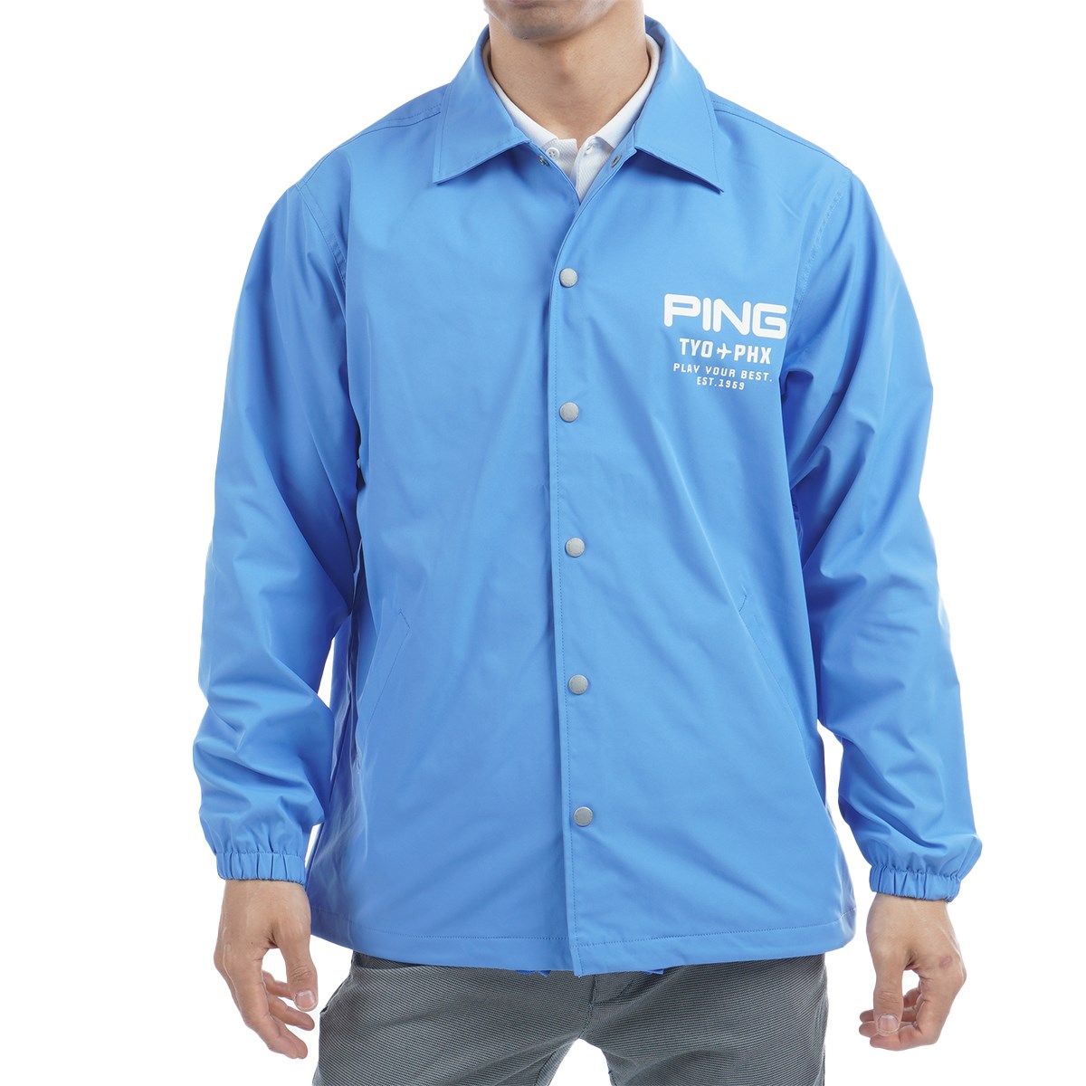 PING 　ピン　ウィンドジャケット ゴルフ 撥水 ブラック L 0000766999_p01_01.jpg