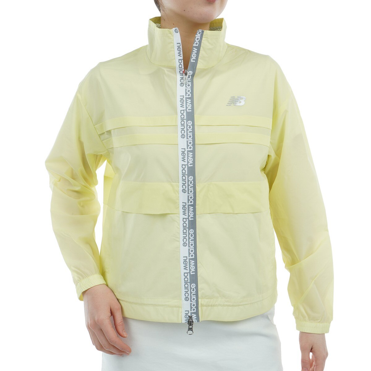 新品タグ付【ニューバランスゴルフ】ウィンドブレーカーブルゾンジャンパーレディース セール・アウトレット】スタンドジップウインドブルゾン レディス