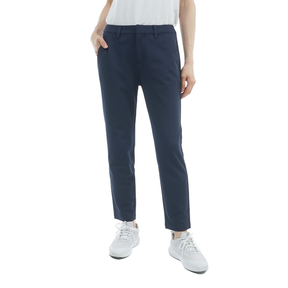 ストレッチジャージクロップドパンツ レディス(ロングパンツ
