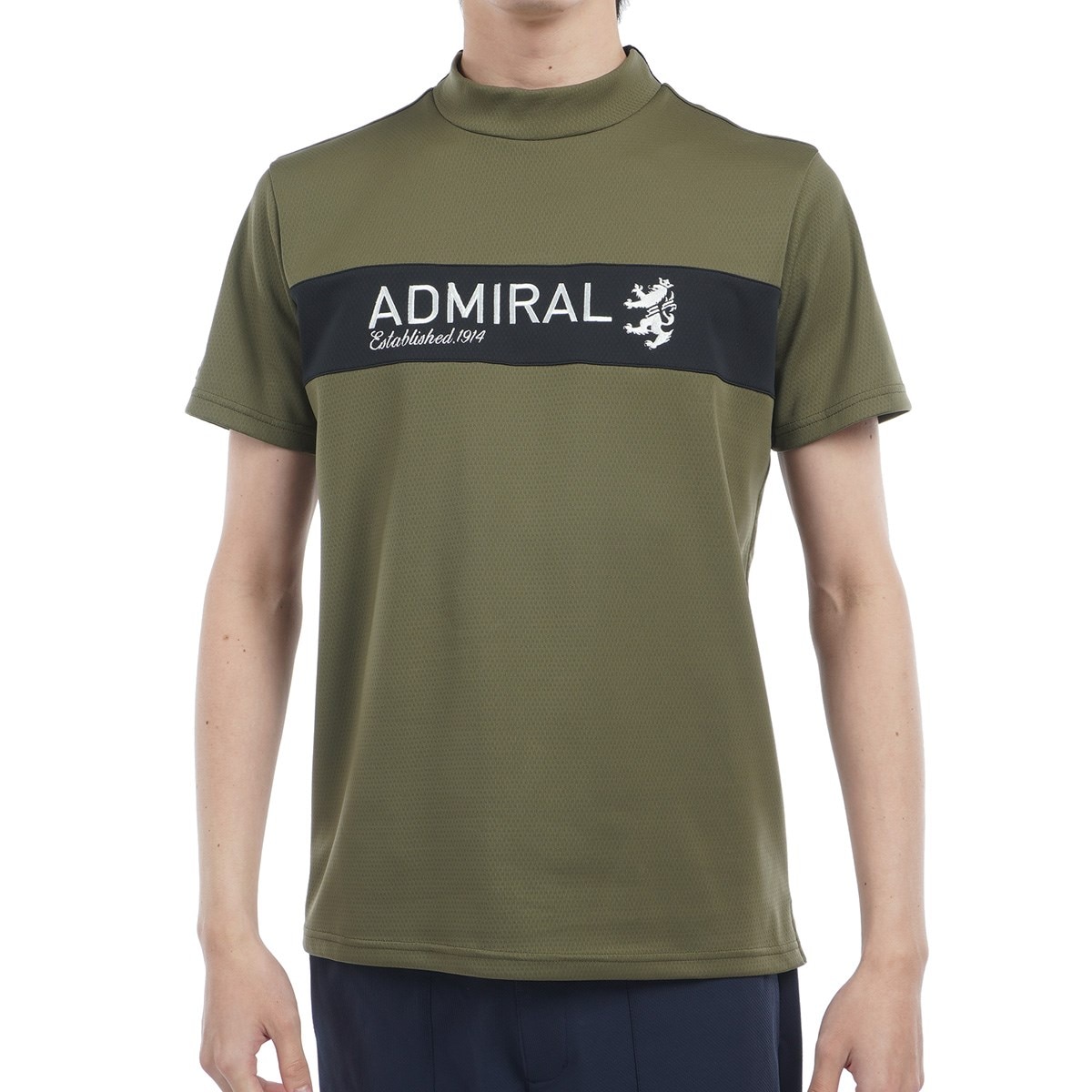 カラタッチ モックネック半袖シャツ(半袖シャツ・ポロシャツ