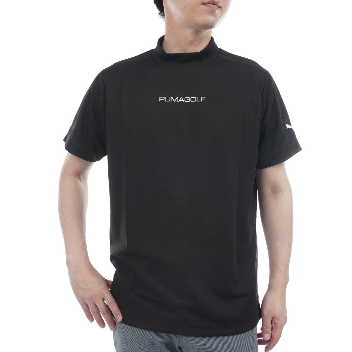 定価16.500円☆☆PUMAプーマゴルフ☆モックネックシャツPUMA GOLF PUMA ネコポス対象 セール プーマゴルフ リブカラー長袖モック