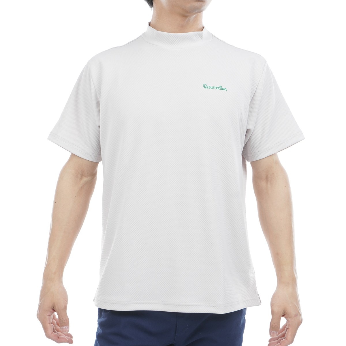 レザレクション Resurrection GMモックネック長袖Tシャツ