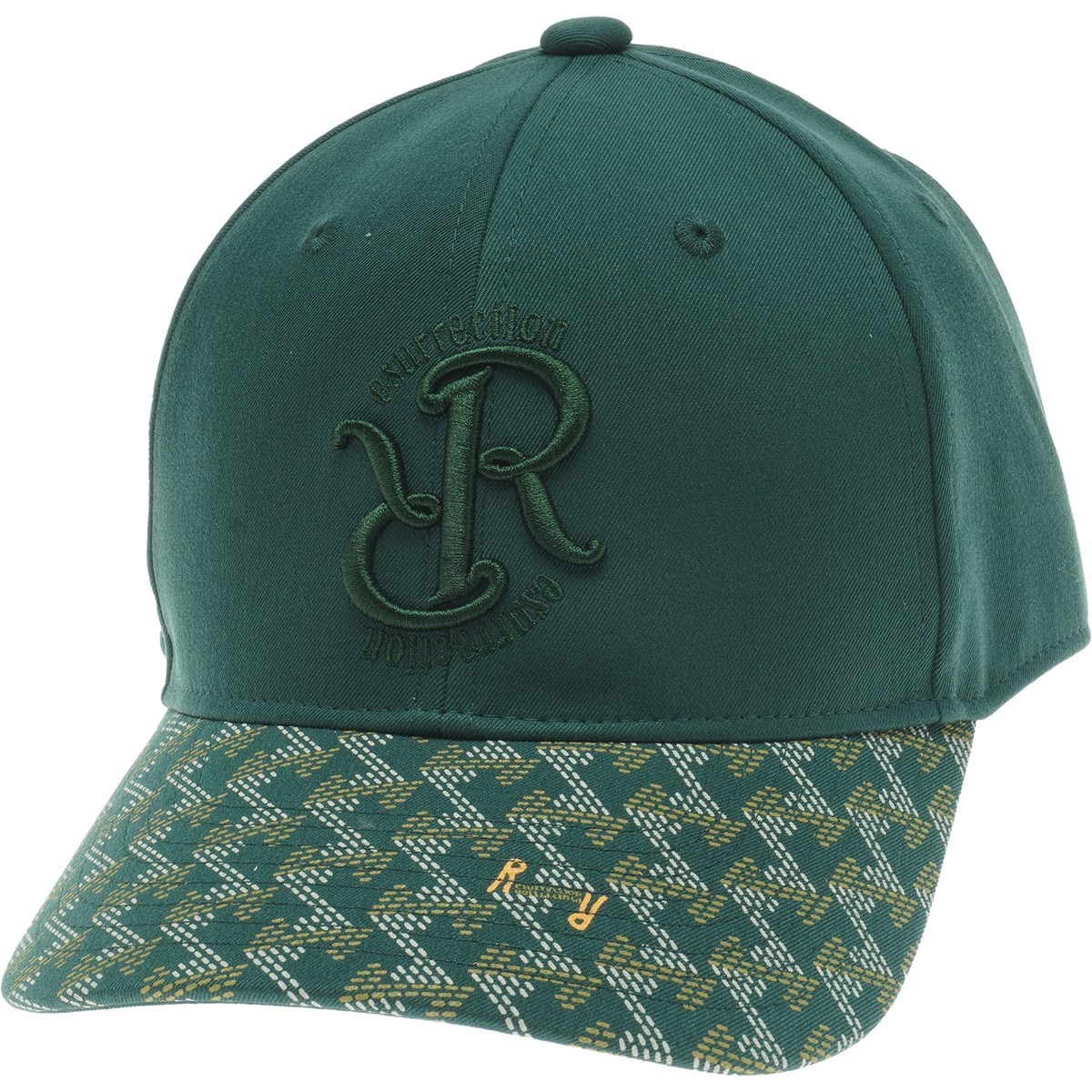 レザレクション GMブリムキャップ / グリーン BE12CAP01 レザレクション GMブリムキャップ / グリーン BE12CAP01 GMブリム