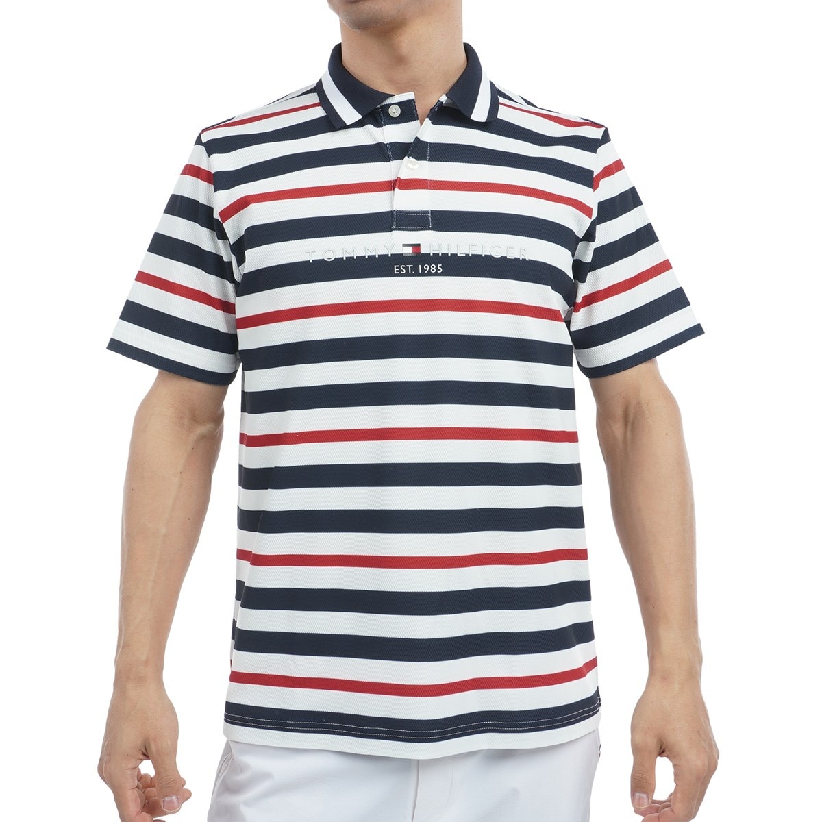 【人気】Golfickers｜ボーダー 半袖 ポロシャツ 人気】Golfickers｜ボーダー 半袖 ポロシャツ Golfickers XL
