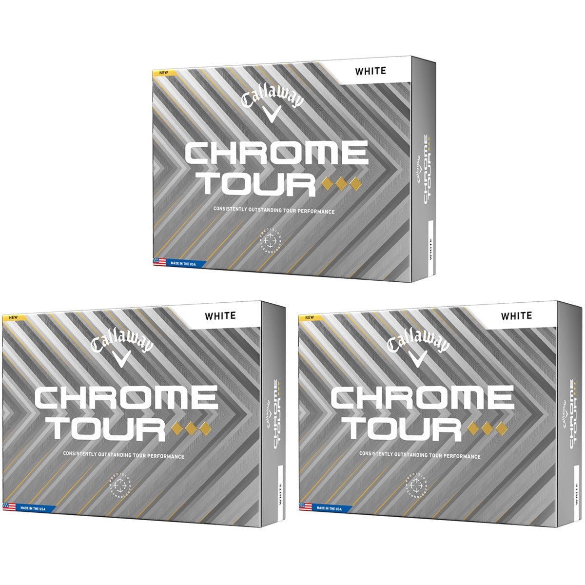 CHROME TOUR TD ボール 3ダースセット(ボール（新品）)|CHROME TOUR
