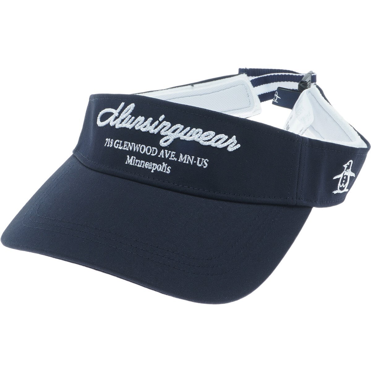 ビン皮部脱着仕様 ツイルサンバイザー(【男性】バイザー)|Munsingwear