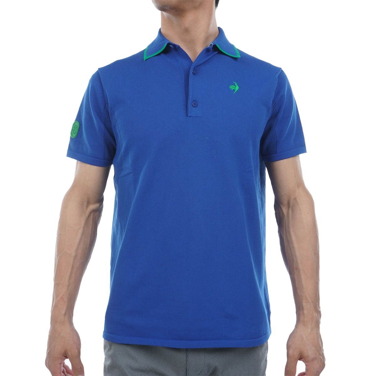 セール・アウトレット】NEW BASIC ニット半袖ポロシャツ(半袖シャツ