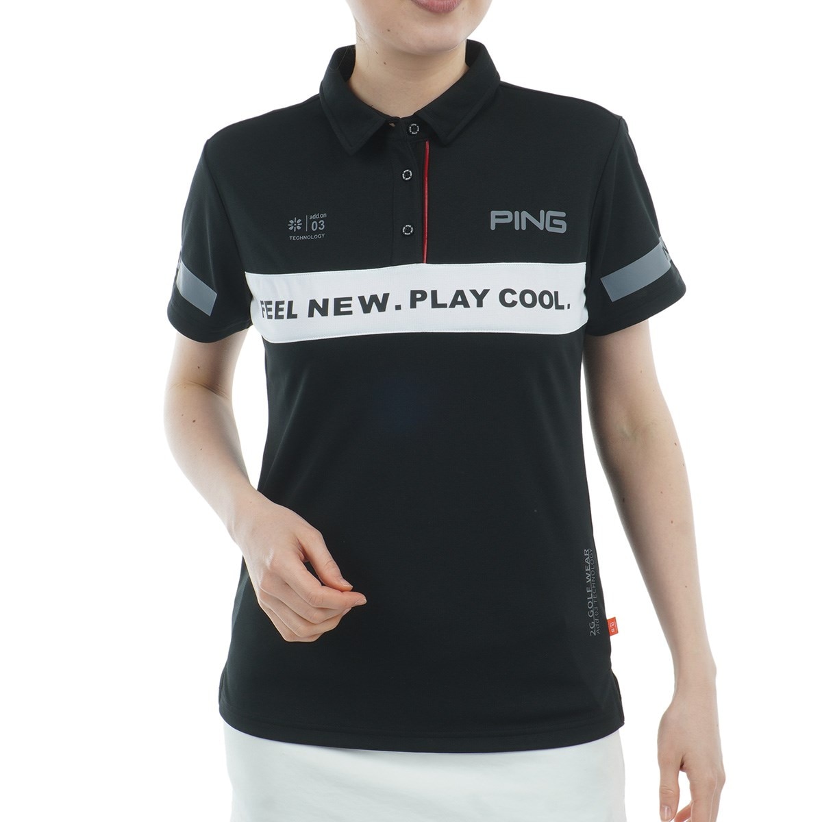 楽天市場】ピン PING サボテン柄 半袖ポロシャツ レディス : GDO