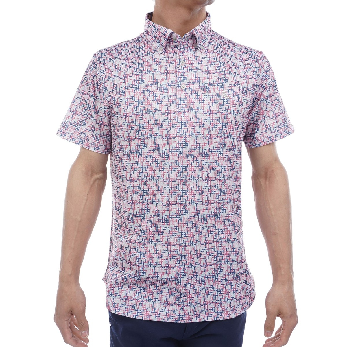 セール・アウトレット】ストレッチ ツイード調プリントストライプジャ