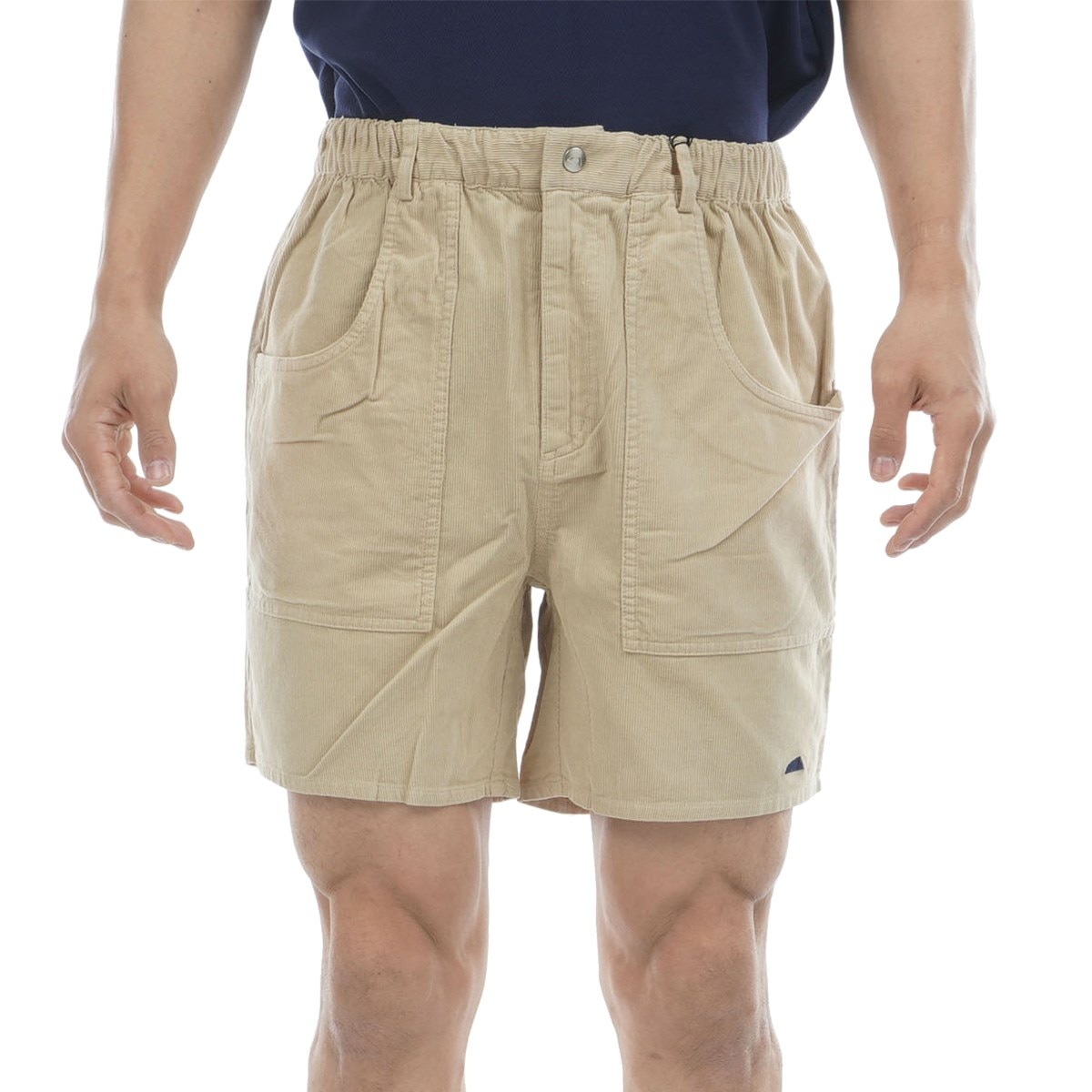 ストレッチ ウカコーデュロイハーフパンツ(ハーフパンツ ストレッチ ウカコーデュロイハーフパンツ(ハーフパンツ