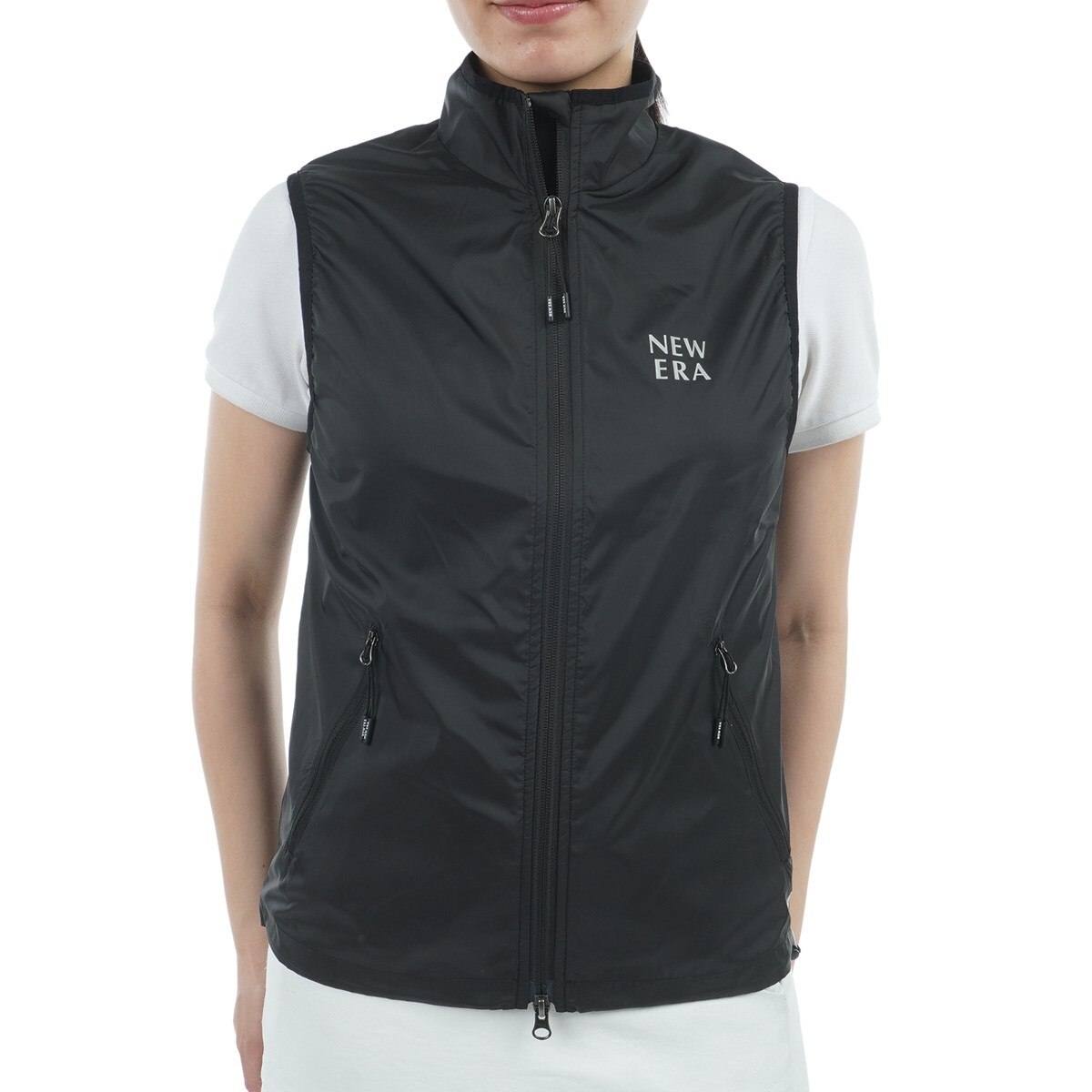 ニューエラ NEWERA ／ レディス GFW ウーブン フルジップベスト 新品 GFW WOVEN フルジップベスト レディス(ベスト)|NEW ERA GOLF