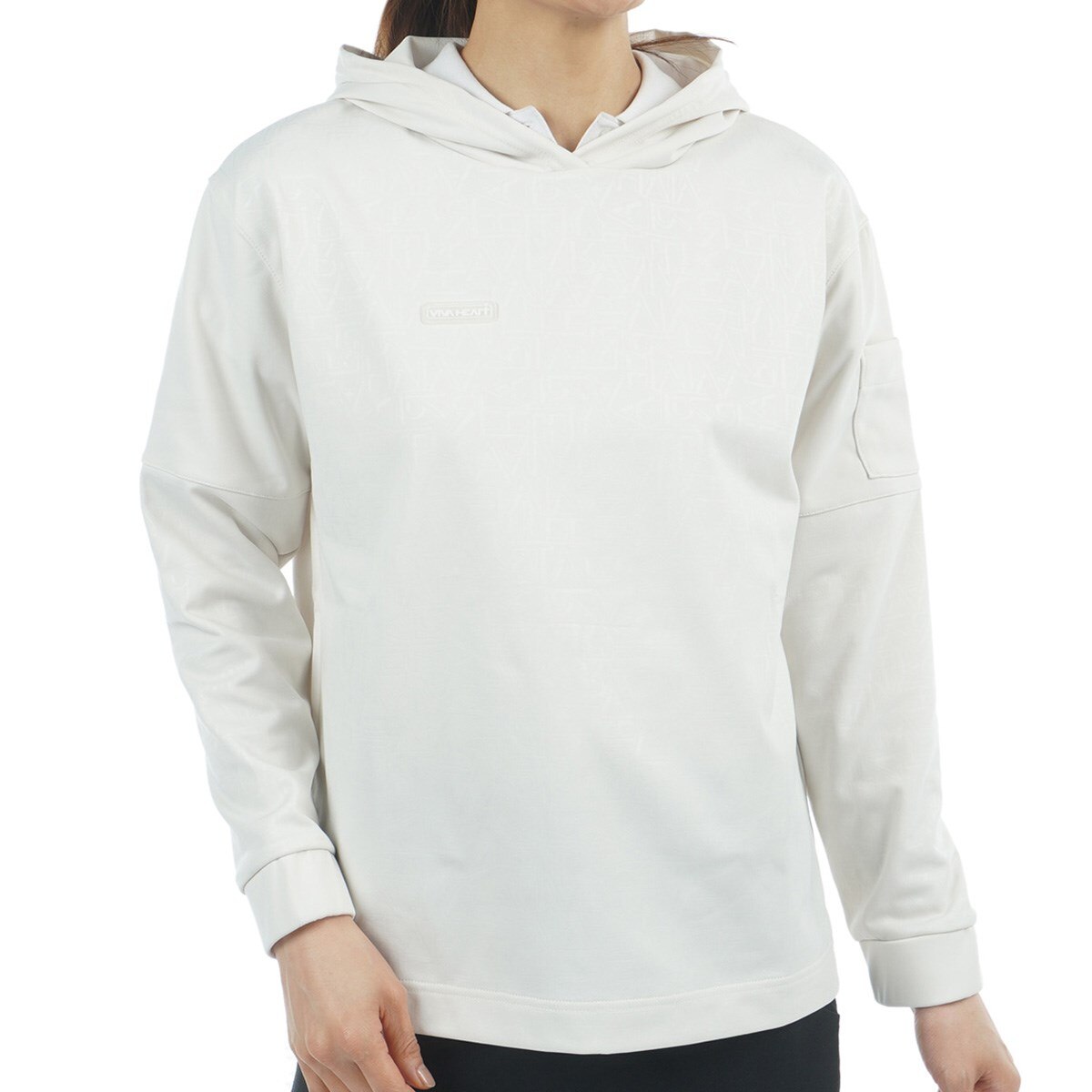 M♡ページ セール・アウトレット】モノグラムエンボスフーディー レディス(中間着