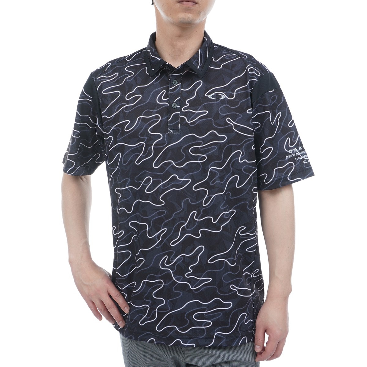 OAKLEY 半袖ポロシャツ オリーブグリーン OAKLEY オークリー メンズ 半袖 ポロシャツ O-SYNC PACK POLO
