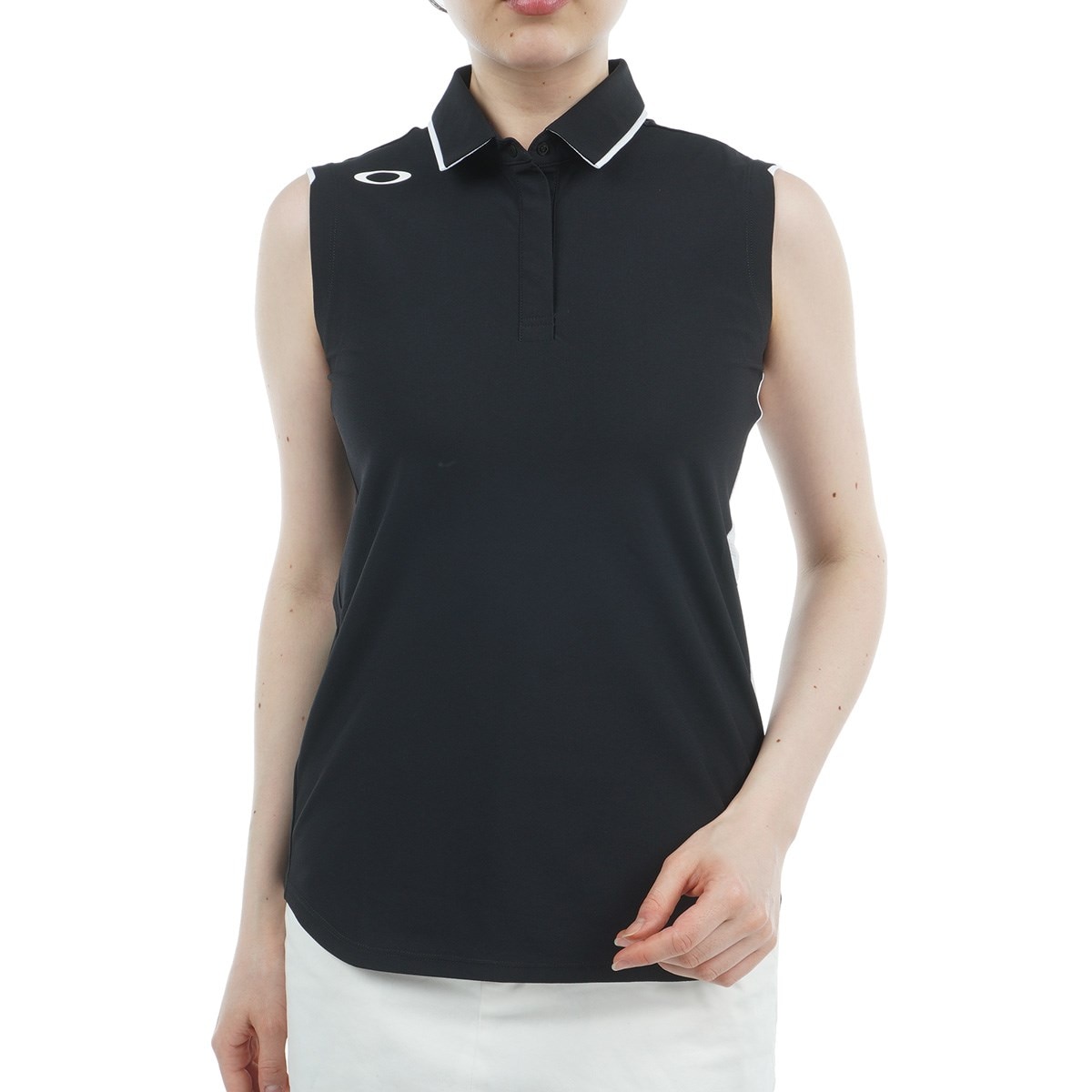 ELEVATE CONFIDENT ストレッチ スリーブレスポロシャツ レディス