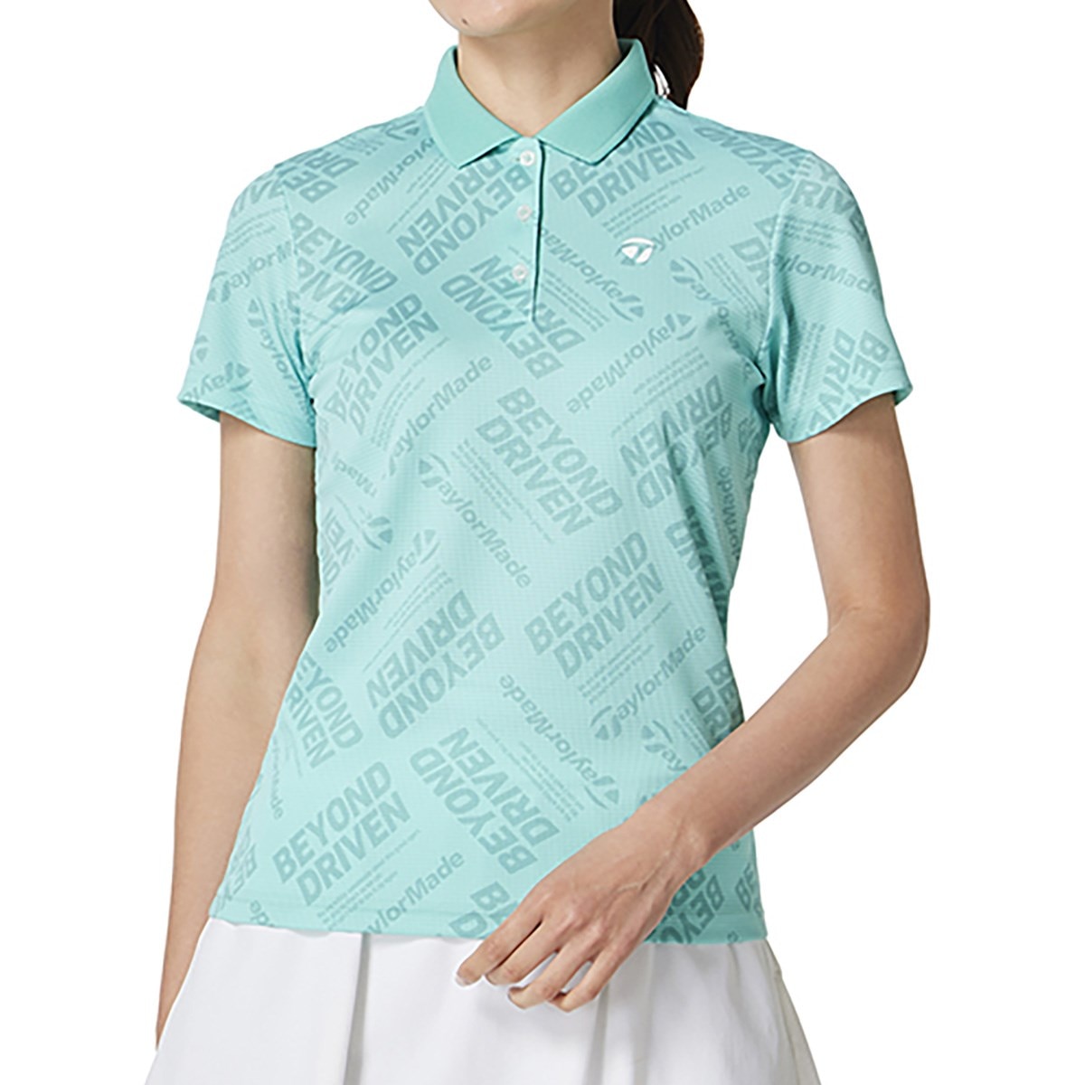 【美品】TaylorMade テーラーメイド TOUR ストレッチ半袖ポロシャツ 美品 送料無料 TaylorMade テーラーメイド ストレッチ 半袖