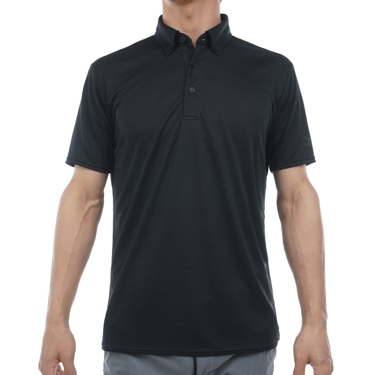 ○★新品未使用　DEVEREUX GOLF　シグネチャー ポロシャツ　M　黒 0000777238_p01_01.jpg