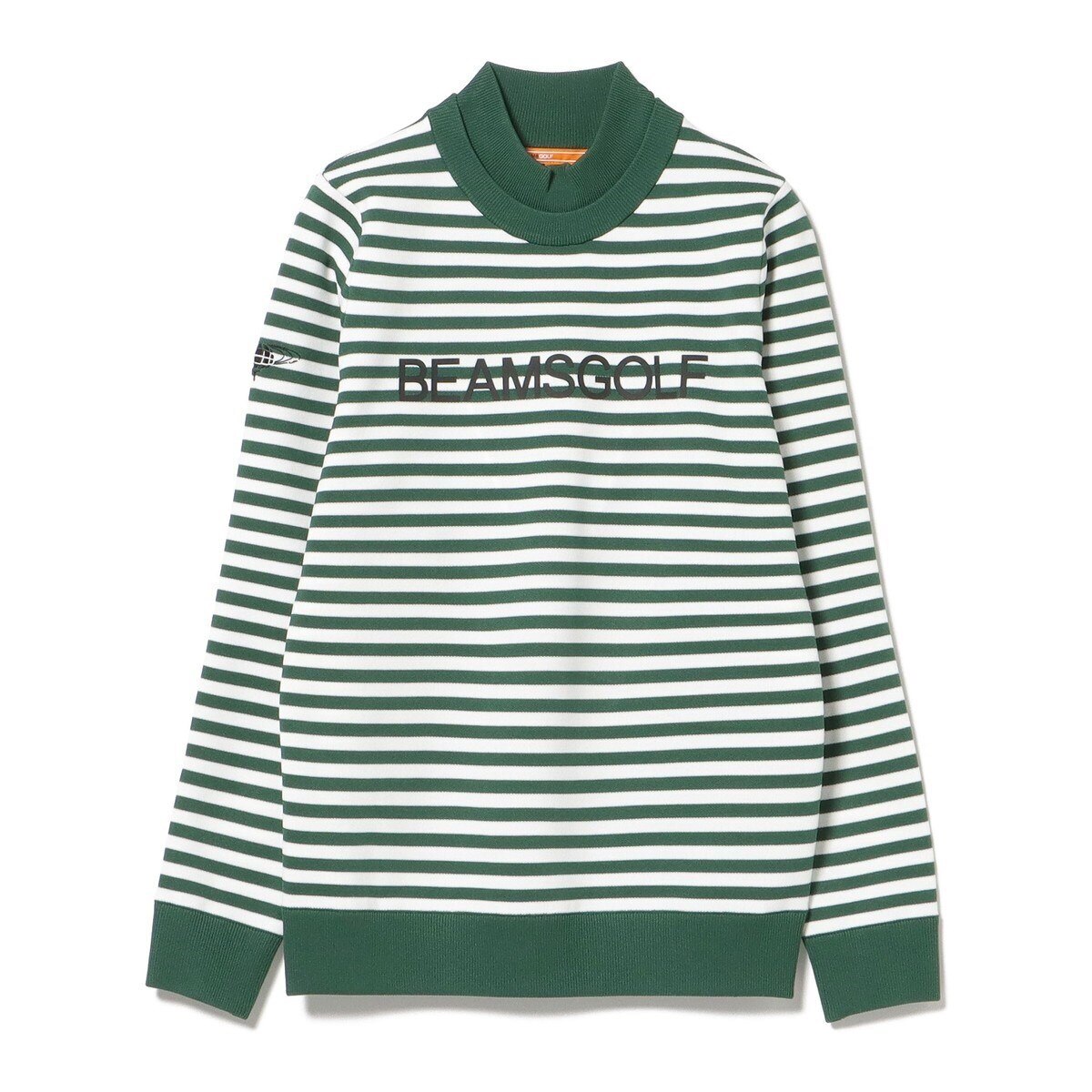 美品　BEAMS GOLF ビームスゴルフ　プルオーバーゴルフセーター ビームスゴルフ 襟付きニットプルオーバー 83-15-0011-647