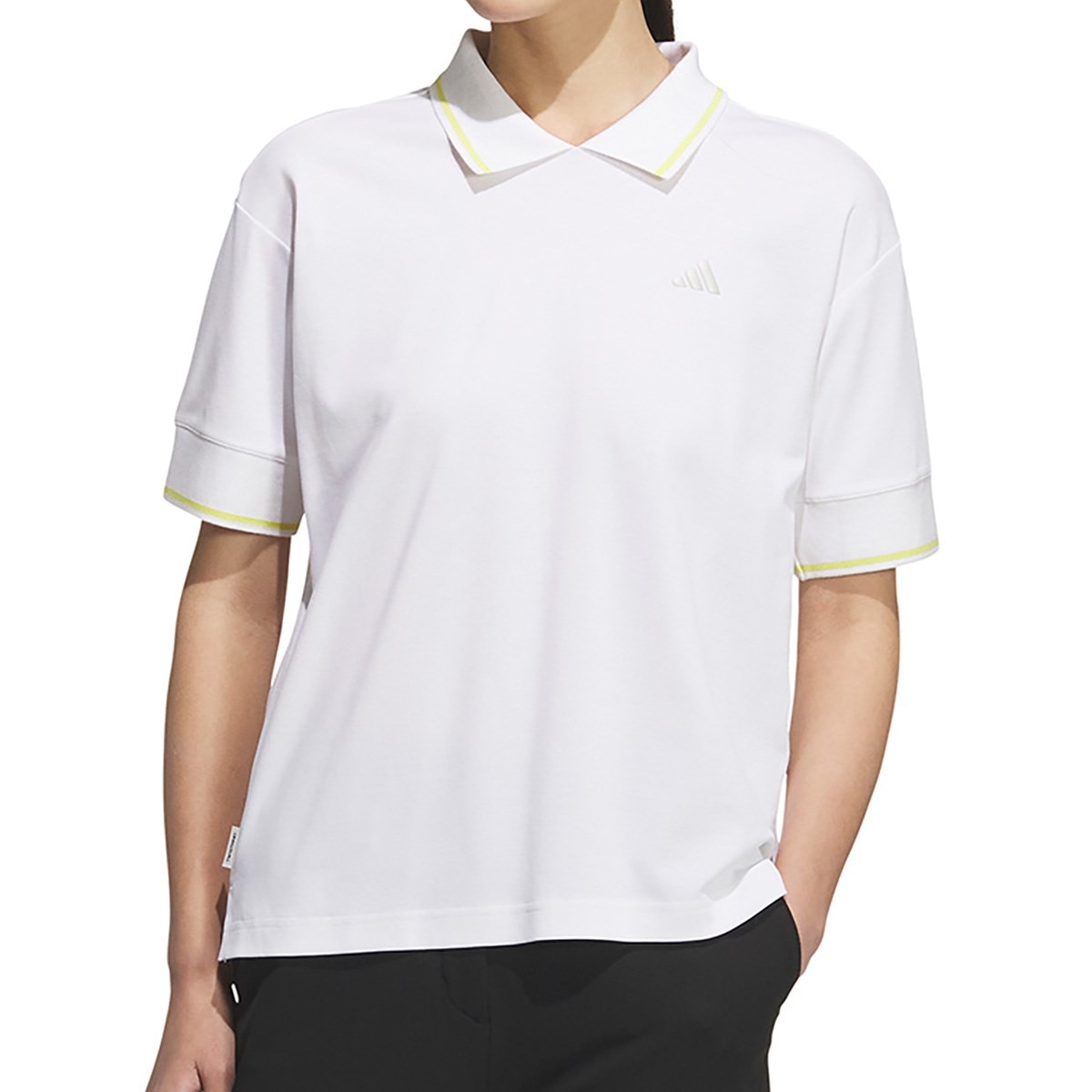 adidas golf アディダスゴルフ ニット素材 半袖ポロシャツ スキッパー adidas golf アディダスゴルフ ニット素材 半袖ポロシャツ